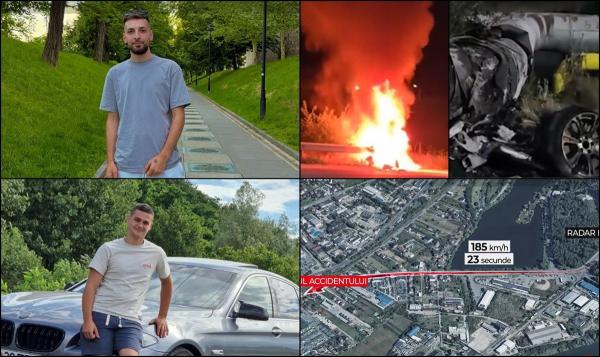 Filmul morţii celor doi tineri din Vâlcea, urmăriţi de poliţie. Drumul spre sfârşit a durat 23 de secunde