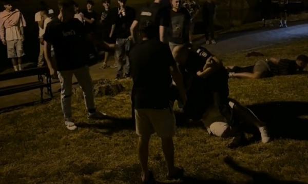 De la ce ar fi pornit răfuiala cu topoare din Timiş. Unii bătăuşi au ajuns la spital, alţii la audieri