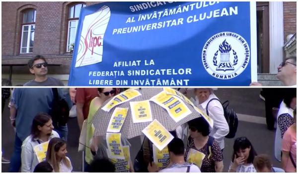 Profesorii se pregătesc de protest: "Nu mai avem vouchere de vacanţă, nu mai avem indemnizaţie de mâncare"