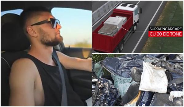 ANIMAŢIE. Fotbalist, mort în accidentul de pe Centura Capitalei, unde un camion a ajuns pe contrasens
