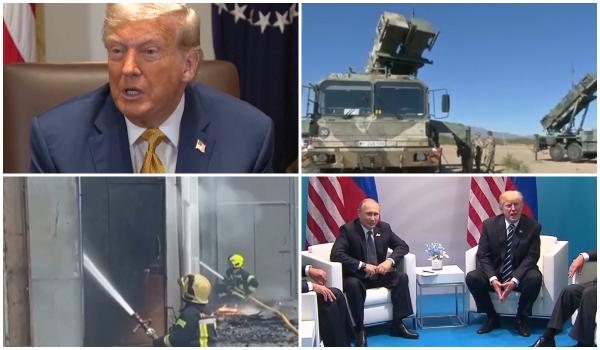 Donald Trump va trimite Kievului rachete Patriot, după o săptămână de pauză. Rusia, atac masiv asupra Ucrainei