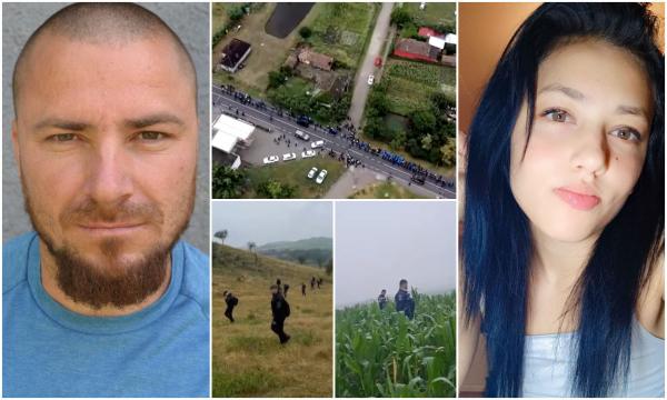 Mobilizare uriaşă pentru prinderea bărbatului acuzat că a ucis şi incendiat o tânără de 23 de ani, în Mureş