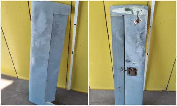 Obiect ce pare a fi aripa unei drone, descoperit în mare, la Eforie Sud. Salvamar: "Avea ataşat un flaps"