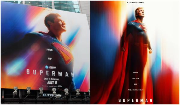 Controverse după lansarea noului Superman. Casa Albă a postat o imagine cu Trump costumat în supererou