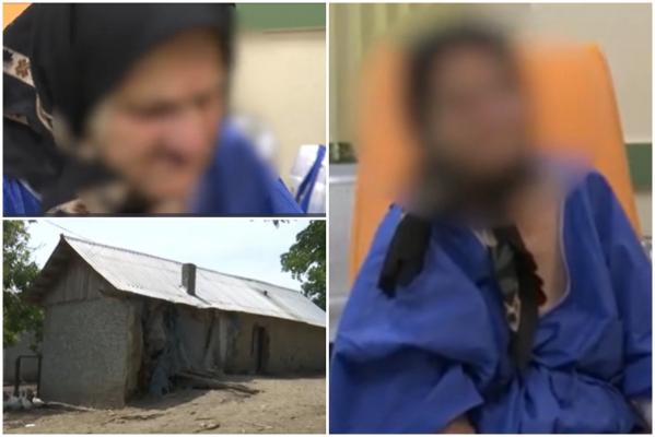 Mărturia bătrânei abandonate de copii. A plâns pe la porți, dar n-au primit-o: "Mâncarea? Resturile le aducea"