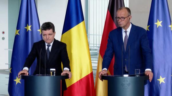 Miza vizitei lui Nicuşor Dan în Germania: posibil contract cu gigantul Rheinmetall, producător de armament