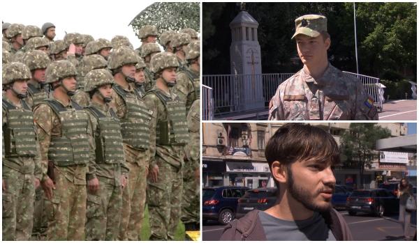 Armata vrea să atragă tineri, pentru un voluntariat de 4 luni. Le oferă 3 salarii medii brute