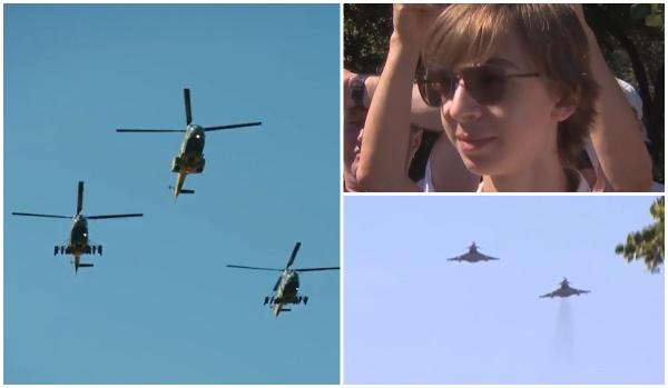 Un turist străin aflat în vacanţă, impresionat de ce a văzut de Ziua Aviaţiei: "Este grozav"