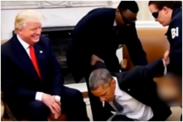 Donald Trump a postat un clip generat cu AI în care Obama e arestat de agenţii FBI chiar în Biroul Oval