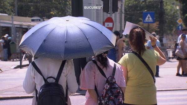 Două coduri în vigoare simultan. Locul din România unde s-au înregistrat 44 de grade