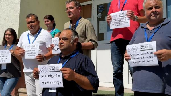 Grevă de avertisment în mai multe primării din ţară. Angajaţii sunt nemulţumiţi de măsurile de austeritate