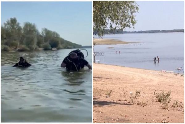 Plaja unde s-au înecat cei doi soți, neautorizată. Au ignorat semnul "înotul interzis" și au plătit cu viața