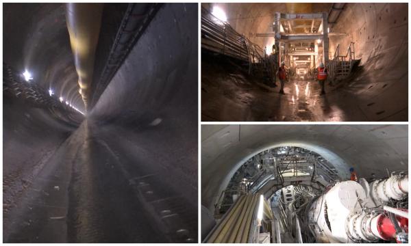 Eleni, Varvara, Alexandra și Konstantina sapă cele mai mari tuneluri feroviare din România