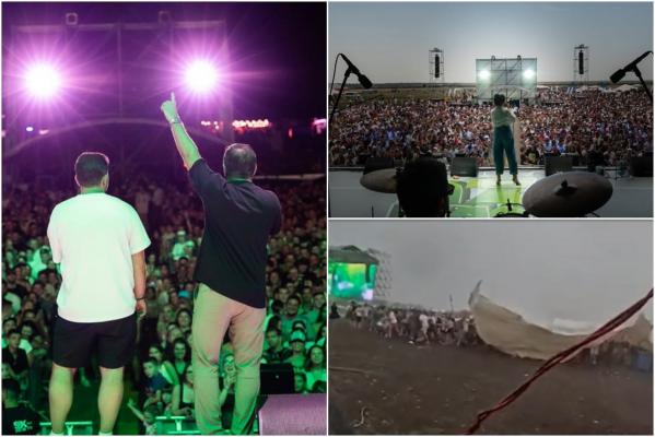 Forza ZU a sfidat furtuna de la Timișoara. Concertul a continuat după o mobilizare excepţională