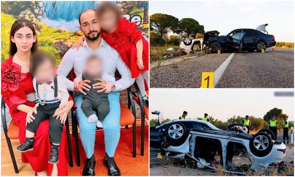 "Mama lor a încercat să-i resusciteze". Filmul tragediei cu 3 frăţiori români morţi, pe o șosea din Spania