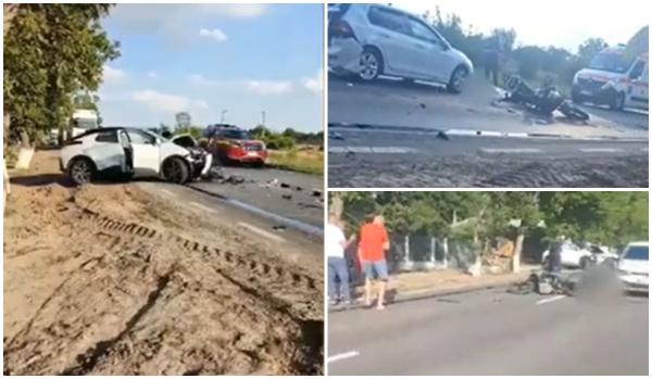 Motociclist de 19 ani din Galaţi, ucis de un şofer băut. Alte patru persoane rănite în impactul violent