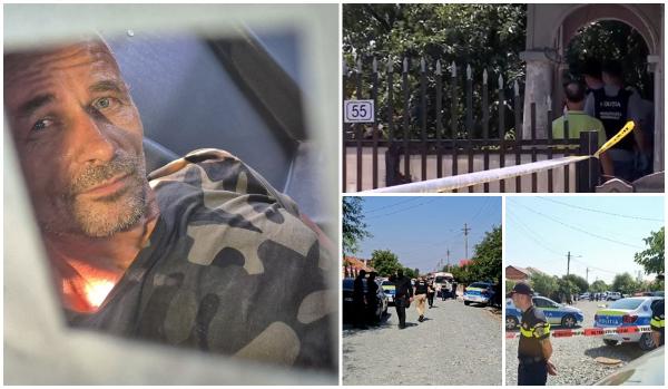 I-a măcelărit, după care i-a aliniat rând pe rând în faţa porţii. Filmul dublei crime din Teleorman