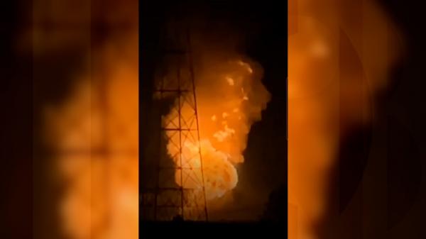 Atac rusesc la graniţă. Explozia a fost atât de puternică încât flăcările s-au văzut din Galaţi