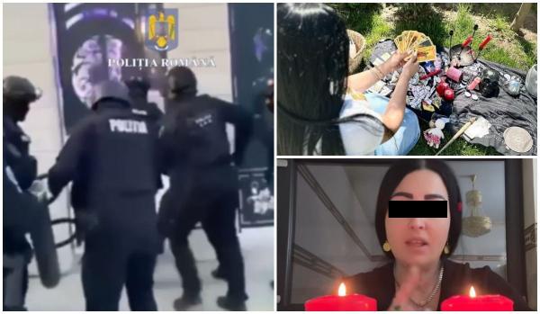 "Vrăjitoare", percheziţionate de poliţişti. Promiteau farmece de amor în schimbul unor sume uriaşe de bani