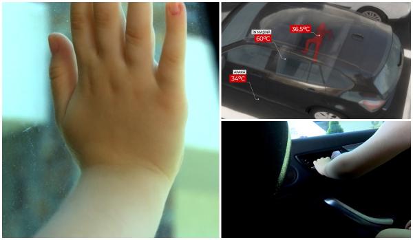 Filmul tragediei româneşti din Italia: Danir a murit, după ce a rămas captiv în maşină, la 60 de grade