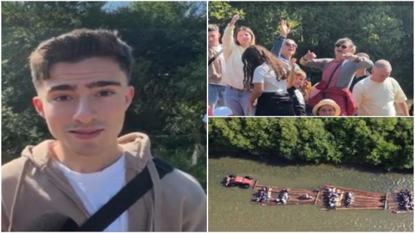 Turist german, fascinat de un loc din România. Fabi a avut parte de o expriență inedită: "E chiar superb"