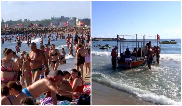 Ce amenzi riscă turiștii care ignoră steagul roșu pe litoral