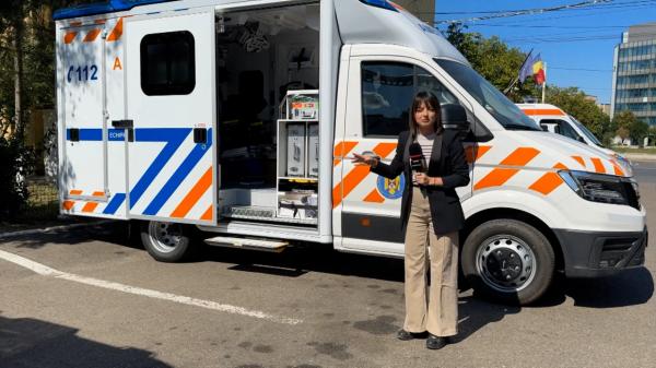Ambulanțe de ultimă generaţie la Iaşi. Ce dotări au noile autospeciale