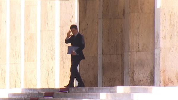 Ce a discutat Nicuşor Dan cu liderii coaliţiei în cele 30 de minute petrecute la Palatul Victoria