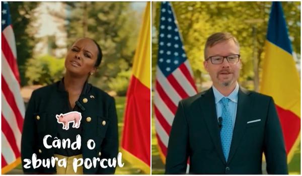 Limba Română, sărbătorită de americani. Diplomaţii, cuceriţi de zicători: Sună delicios, dar înseamnă să minţi