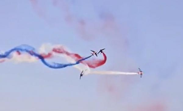 BIAS 2025, la final. Patrouille de France, în premieră în România: zeci de mii de oameni au urmărit show-ul