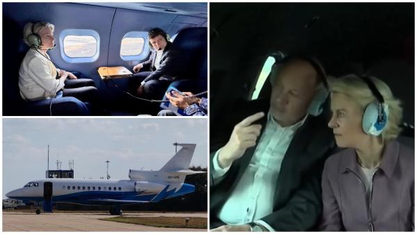 Ursula von der Leyen, vizită de 3 ore în România: Ne propunem să triplăm finanțarea pentru securitatea UE