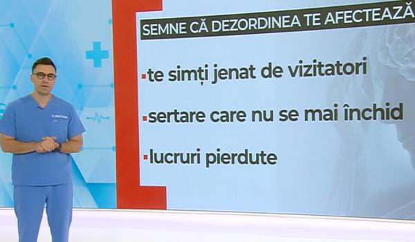 Dezordinea ne afectează sănătatea mintală și fizică. Cum putem readuce ordinea în viaţa noastră