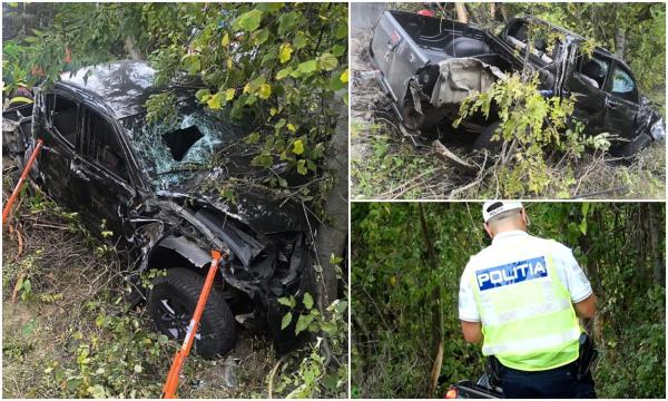 A murit după nuntă, pe drumul spre casă, în maşina făcută zob. Accident suspect la Dragoslavele, în Argeş