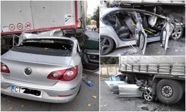Tânăr din Constanţa, mort la volanul unui Volkswagen. A intrat cu maşina sub un TIR parcat, în Braşov