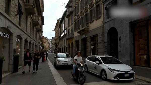 Trafic limitat în centrul Milanului. Magazinele au avut o scădere în venituri de 60%