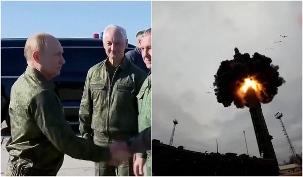 Exerciții cu arme nucleare ruseşti în Belarus. Metsola, la Kiev: "Renunțăm la gazul și petrolul rusesc"