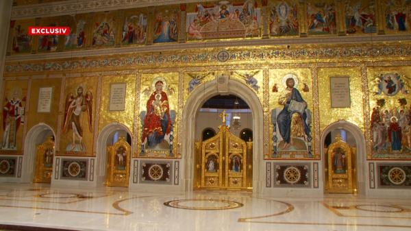 Imagini exclusive din interiorul Catedralei Mântuirii Neamului, cu o lună înainte de deschidere
