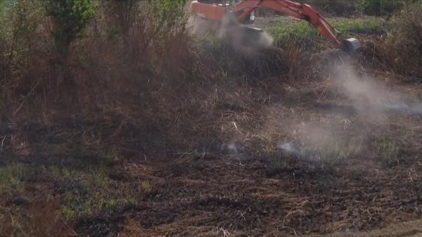 Fenomen misterios în Timiș. Pământul fumegă fără foc: "Respirația e usturătoare"