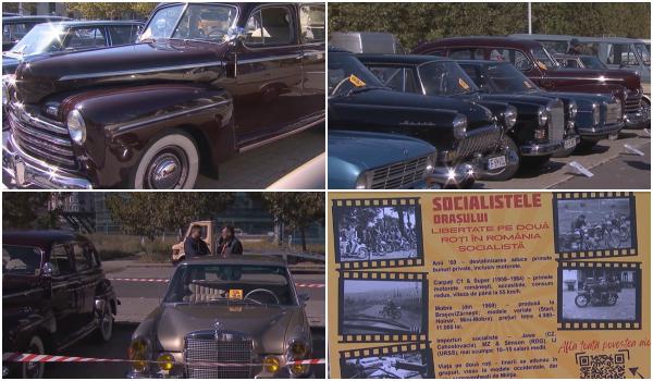 De la Mercedesul Armatei la prima Dacie. "Socialistele Oraşului", o călătorie în timp pentru pasionaţii auto