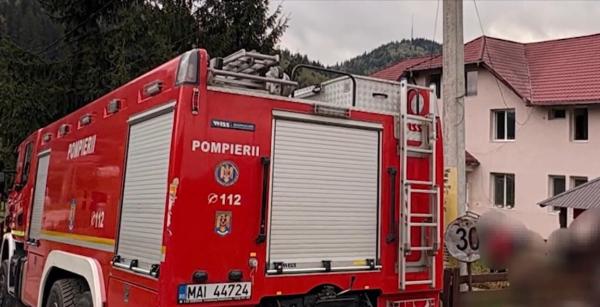 Incendiu la un centru pentru pacienţi cu dizabilităţi. Flăcările au izbucnit într-una dintre camere
