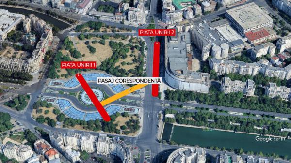 Un nou tunel ar putea fi construit în zona Piaţa Unirii. Primăria Sectorului 4 vrea un pasaj pietonal mare