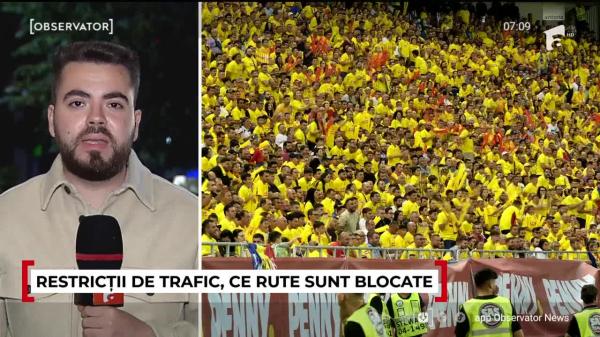 Restricţii de trafic în Capitală duminică. Trei evenimente de amploare afectează circulaţia