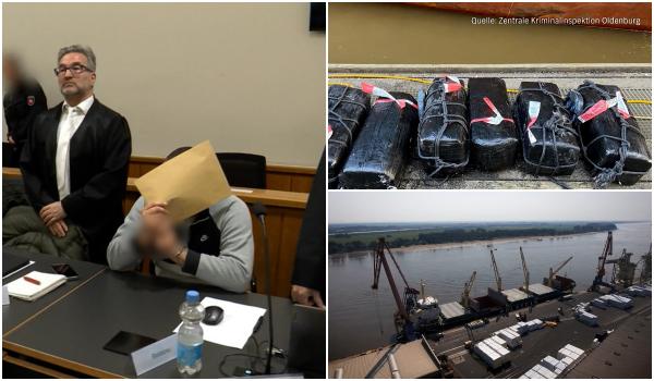 Doi români, angajaţi de mafie în Germania să recupereze 184 kg de cocaină de pe un vas. Cum au acţionat