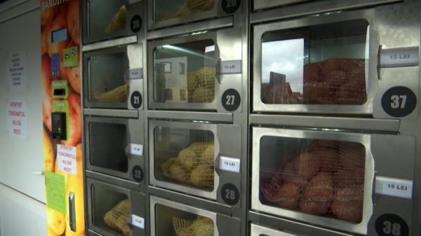 Automate cu lapte, flori sau cartofi: Produsele ajung mai repede şi mai uşor la clienți