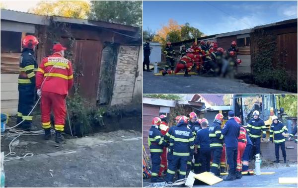 Îngropat de viu sub un maldăr de pământ. Un muncitor din Orşova, la un pas de moarte