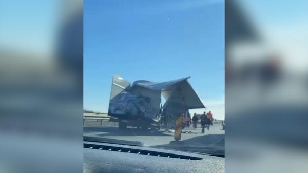 Trafic blocat pe A1 București-Pitești, după un carambol cu trei autovehicule