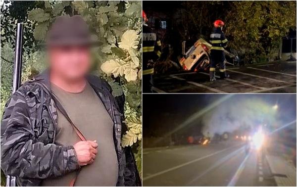 Poliţistul beat, care a provocat un accident în Maramureş şi a ucis un om, a recunoscut că se afla la volan