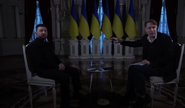 Interviu cu Zelenski, întrerupt de o pană de curent la Kiev. "Acestea sunt condițiile noastre de viaţă"