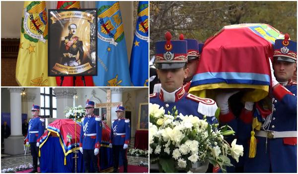 Sicriul lui Alexandru Ghica, purtat prin Iaşi de o procesiune impresionantă. "Rescriem o pagină din istorie"