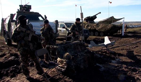 Atac rusesc simulat la poligonul Cincu. Exerciţiu cu mii de soldaţi din 10 ţări NATO